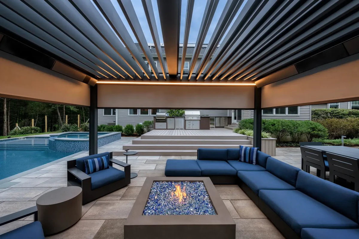 Renson Pergola bioclimatique Camargue — Camargue